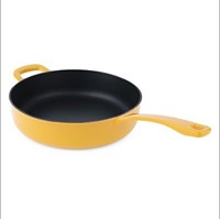 $150 Chuck Hughes Cast Iron 3.75 L Deep Fry Pan