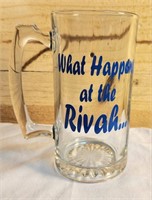 Heavy Duty LG Rivah Glass Stein Ready to Fill!