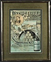 1885 San Francisco Advertising for Cyrus Nobel