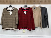 Woman’s Ladies Cardigans Sleeved Shirts New