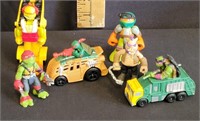 Lot of Teenage Mutant Ninja Turtles Figures