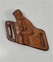 Bianchi Blackwidow small revolver leather holster