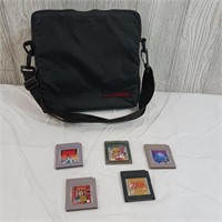 Gameboy Case with Games