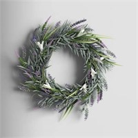 Kelly Clarkson Home Faux Lavender 24'' Wreath $101