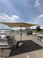 Tan 10x8 ProShade market umbrella (base not