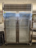 TRAULSEN SELF CONTAINED 2 GLASS DR REFRIGERATOR