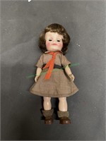 Effanbee poseable Brownie scout doll