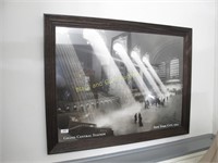 Large Framed Grand Central Station Print