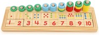 Boxiki kids Wooden Number Blocks