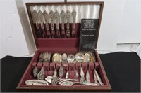 Reed & BartonFinest Silver Plated Silverware w/Box