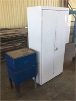 6' Metal Cabinet and Parts Washer