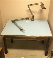 3'x5' Drafting Table and Drafting Tools