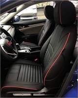 $230  EKR Civic Seat Covers  Black/Red 16-22