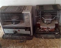 TWO KEROSENE HEATERS