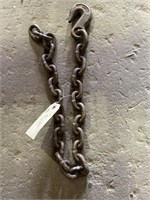 3' log chain, with hook