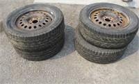 TIRES W/ RIMS - 245/60R18 (x 4)