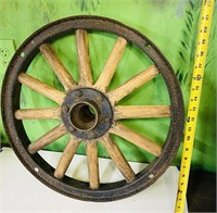 20” Antique Wood Spoke Wheel