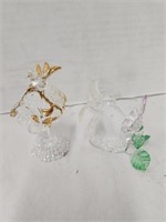 Glass Bird Figurines