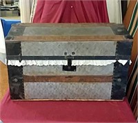 Antique chest with liner