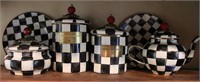 Mackenzie Child's Checkered Dish Set