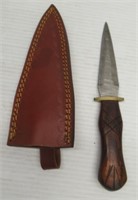 Hand Made Damascus Steel Knife with Custom Handle