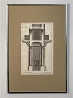 17th or 18th Italian Architectural Engraving