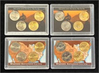 Lot of Four Collectible Nickel Sets