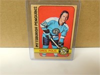 1972-73 OPC Greg Polis #34 Hockey Card