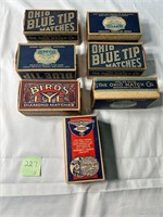 Vintage Lot of Matchboxes