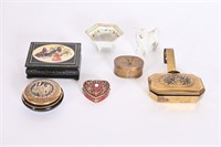 Vintage Jewelry/Pill/Trinket Boxes