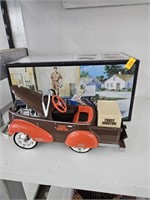 Diecast peddle car bank