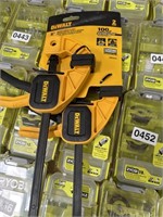 DEWALT MEDIUM TRIGGER CLAMPS RETAIL $50