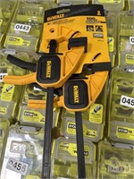 DEWALT MEDIUM TRIGGER CLAMPS RETAIL $50