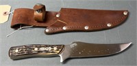 Schrade Stag Handle Skinner Knife