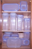 12 Lock & Lock food storage containers w/ lids