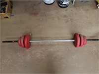 Barbell & Adjustable Weight Set