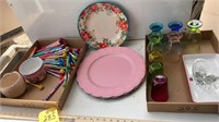 Glasses, Serving Trays & Kids Items