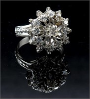 Ladies 14K Estate Diamond Ring
