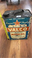Val I Motor Oil 2 Gallon Can