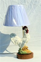 Vintage Chicken Light Rooster Tested & Works
