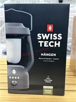 Swiss tech Bluetooth speaker and lantern