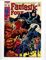 MARVEL COMICS FANTASTIC FOUR #81 SILVER AGE G-VG