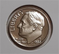 PROOF ROOSEVELT DIME- 1980-S