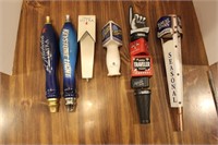 Lot of 6 Beer Tap Pull Handles