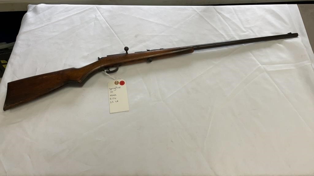 Springfield 50 NO SN# rifle .22 LR