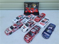 9 Diecast Nascars