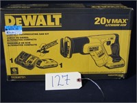 New Dewalt DCS387D1 20V Reciprocating Saw Kit