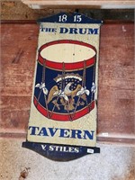 The Drum Tavern Sign