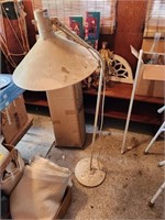 Vintage FLoor Lamp (Metal Shade)