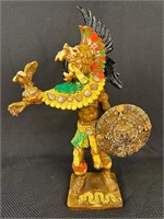 Mayan Warrior Figurine